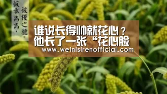 谁说长得帅就花心?他长了一张“花心脸” 却比谁都钟情!-澳门威尼斯人(图2) 澳门威尼斯人